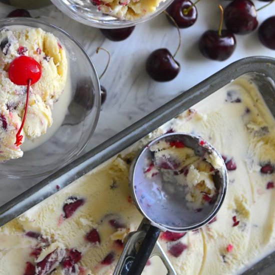 Decadent Cherry Frozen Custard