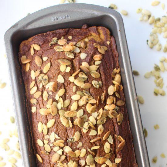 Healthy Paleo Pumpkin Bread