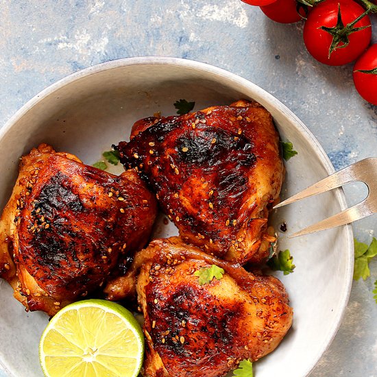 Easiest marinated chicken ever