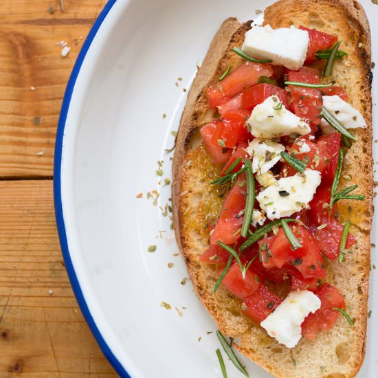 Greek Crostini