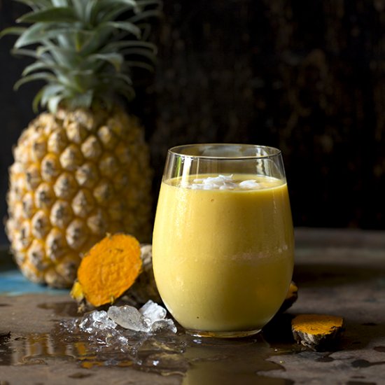 Tropical Turmeric and Coconut Lassi