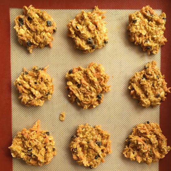 Carrot cake cookies