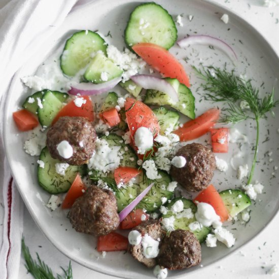 Gyro Meatballs