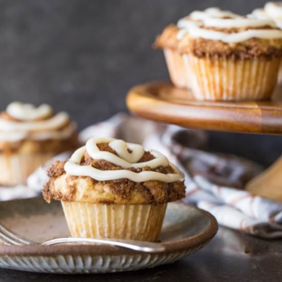 Cinnamon Roll Muffins