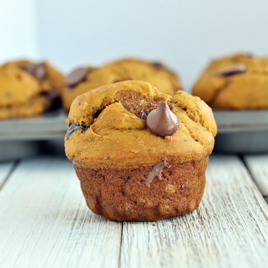 Pumpkin Banana Muffins