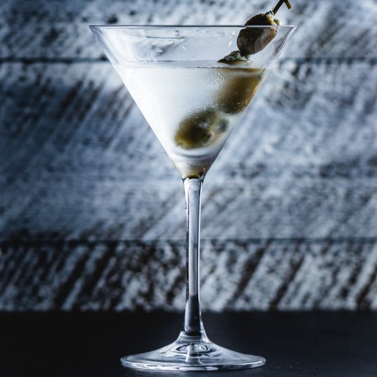 Blue Cheese Olive Martini