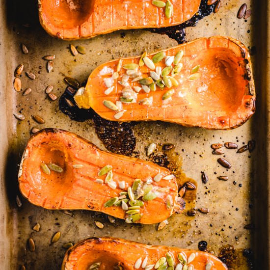 Butternut Squash With Brown Sugar