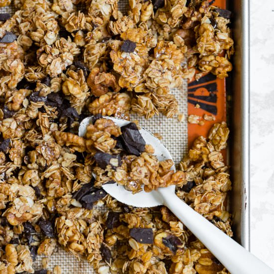 Honey Walnut Granola