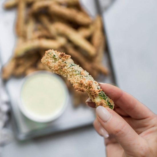 Air Fryer Zucchini Fries