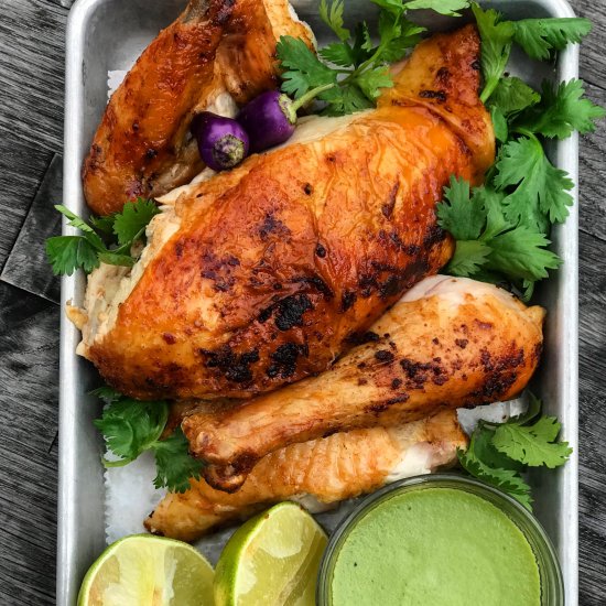 Cast Iron Peruvian Chicken