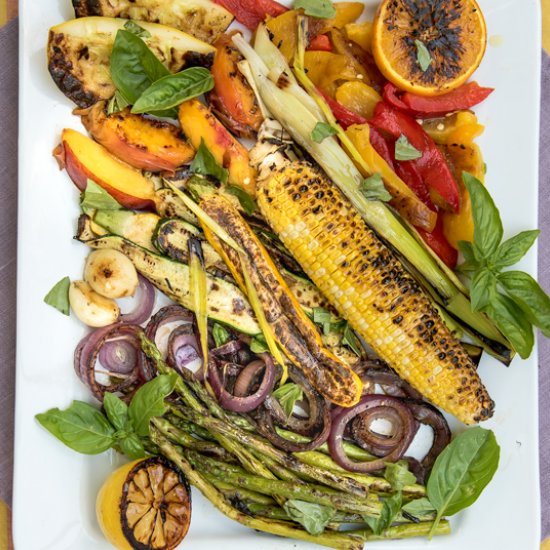 Hodgepodge of Grilled Vegetables