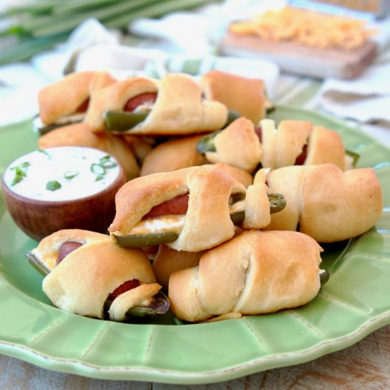 Pigs in a Blanket Jalapeno Poppers