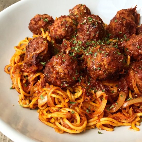 Meatball Spaghetti