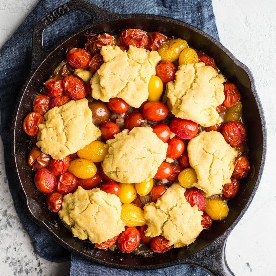 Gluten-Free Tomato Cobbler