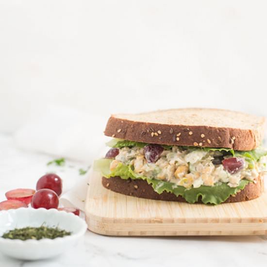 Vegan “Tuna” Salad Sandwich