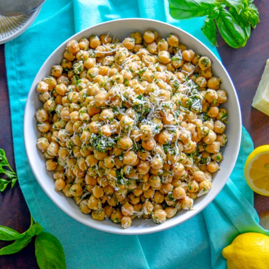 Lemon & Herb Chickpea Salad