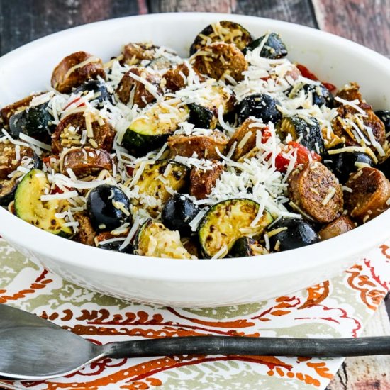 No-Pasta Salad with Zucchini