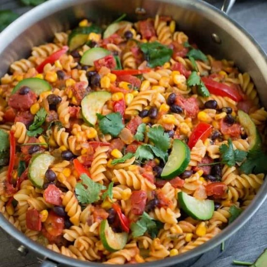 One Pan Taco Pasta