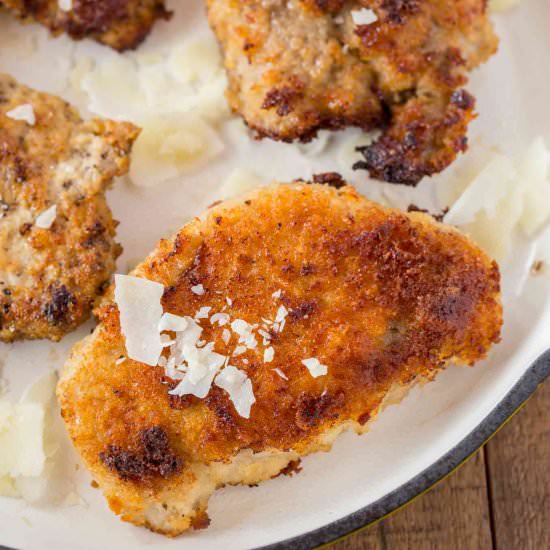 Parmesan Crusted Pork Chops