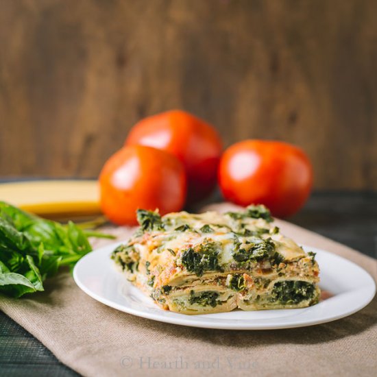 Fast and Easy Vegetarian Lasagna