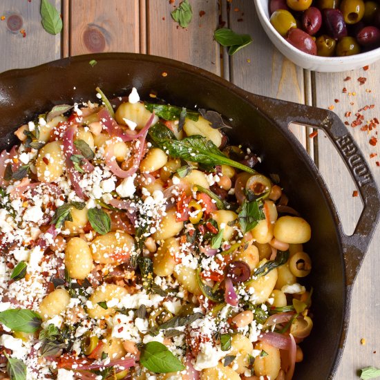 Mediterranean Gnocchi Skillet