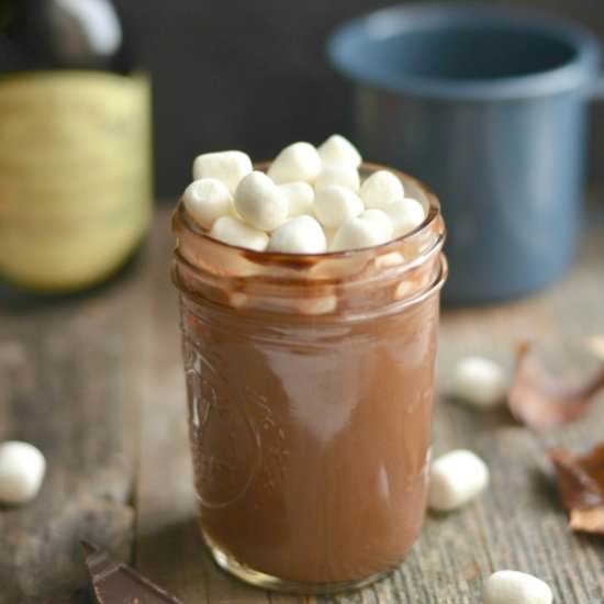 BOURBON SPIKED HOT CHOCOLATE