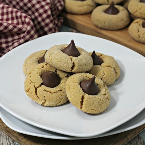 PEANUT BUTTER BLOSSOMS