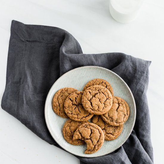 Ginger Molasses Cookies