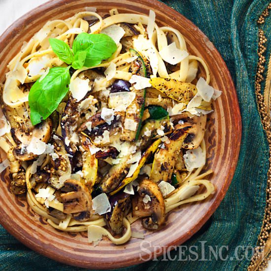 Grilled Vegetable Pasta