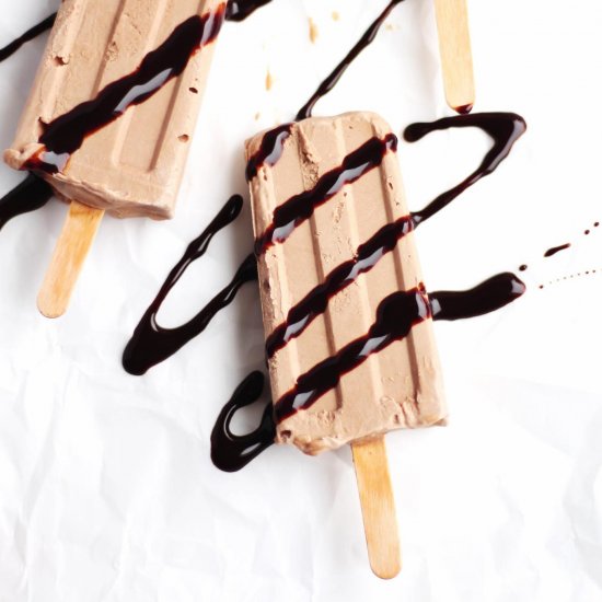 Irish Cream Whiskey Fudgesicles