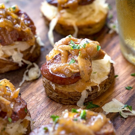 Oktoberfest Potato Stacks