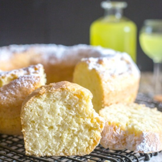 Homemade Limoncello Cake