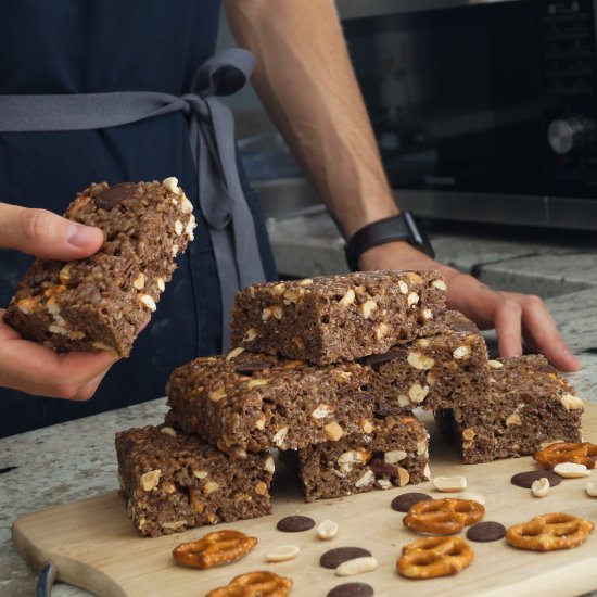 Chocolate PB Rice Krispies