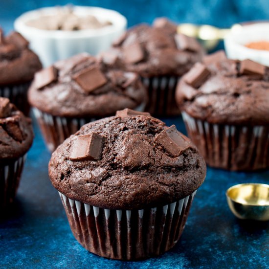 Double Chocolate Muffins