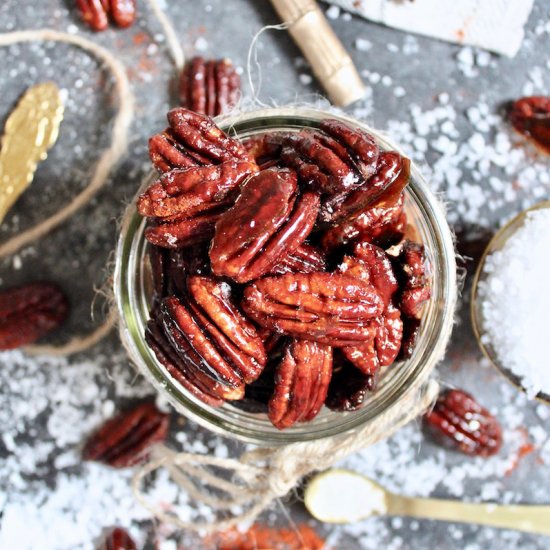 Sweet & Spicy Pecans