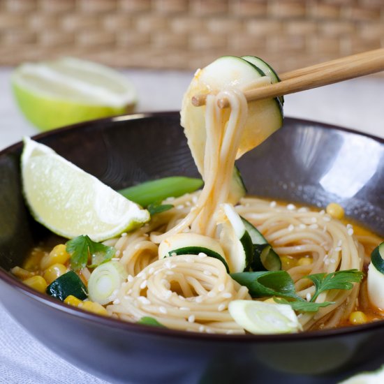 Coconut curry with veggies