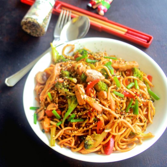 Vegetarian Chow Mein