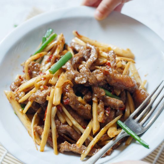 Ginger Beef Stir Fry