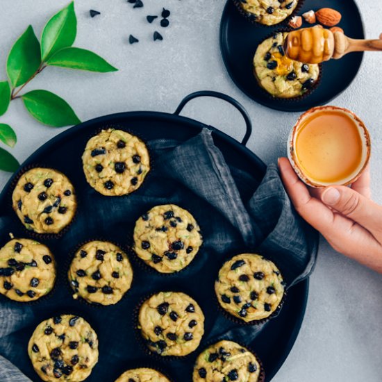 Zucchini Chocolate Chip Muffins