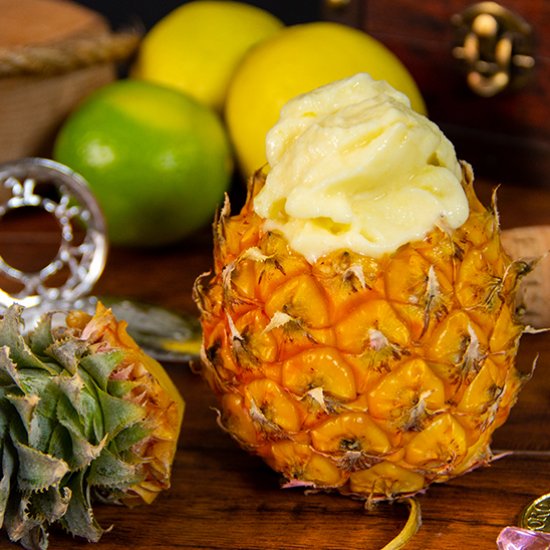 Captain Hook’s Pineapple Soft Serve