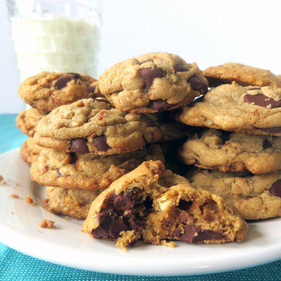 Chocolate Chip Pretzel Cookies