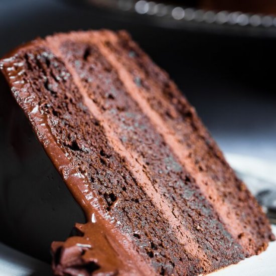 Paleo Chocolate Avocado Cake