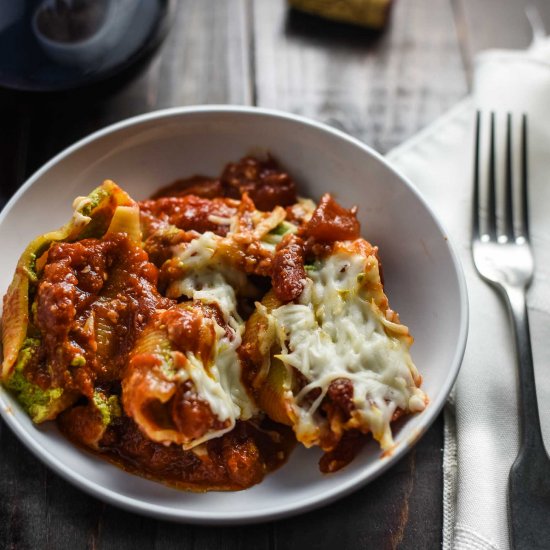 Vegan Stuffed Shells