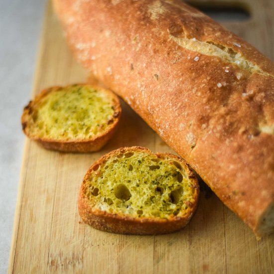 Vegan Garlic Bread