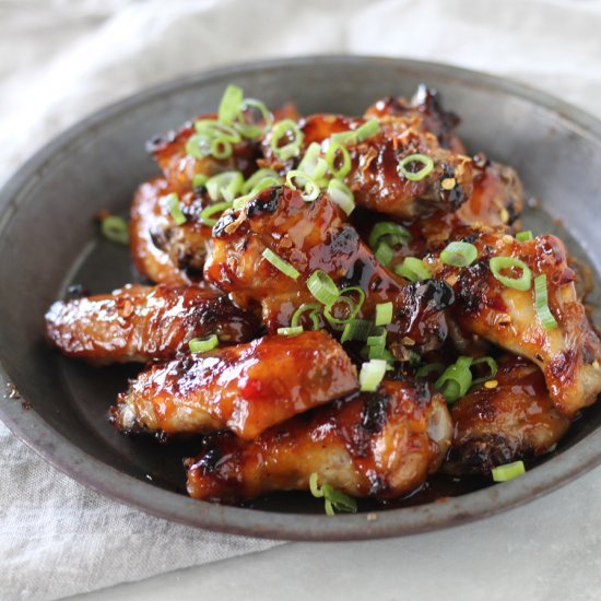 Thai Sticky Chicken Wings