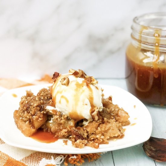 Bourbon Apple Crisp