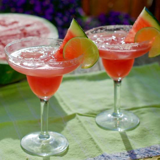 Refreshing Watermelon Margaritas