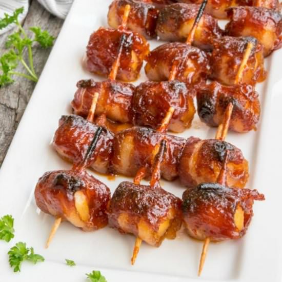 Bacon Wrapped Water Chestnuts