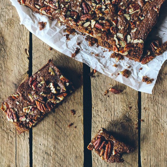 Teff Flour Blondies