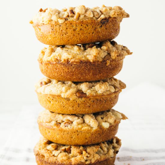 Cinnamon Crumb Cake Keto Donuts